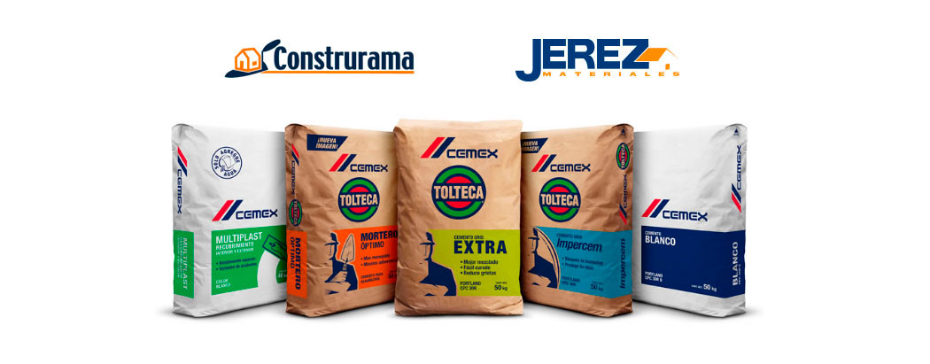 CEMENTO BLANCO CEMEX - Construrama Materiales JEREZ