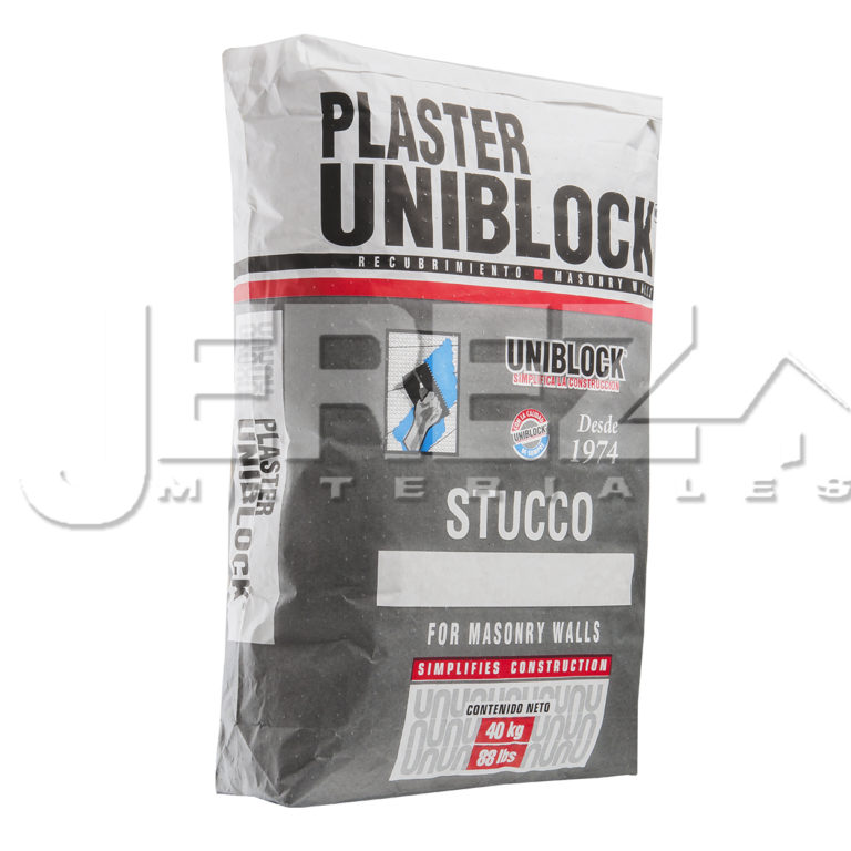 Adhesivo Unitile Uniblock 20 Kg Materiales Jerez