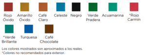 Gama de Color para Cemento Cemix