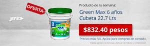 Promocion de la semana Green Max 6 años Jerez