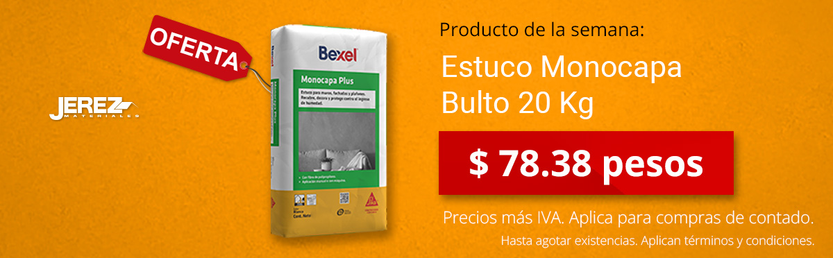 Promocion de la semana Monocapa Jerez