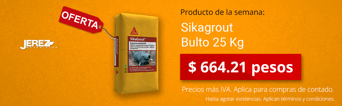 Promocion de la semana Sikagrout Jerez