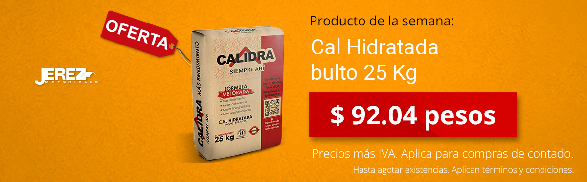 Promocion de la semana Cal Jerez