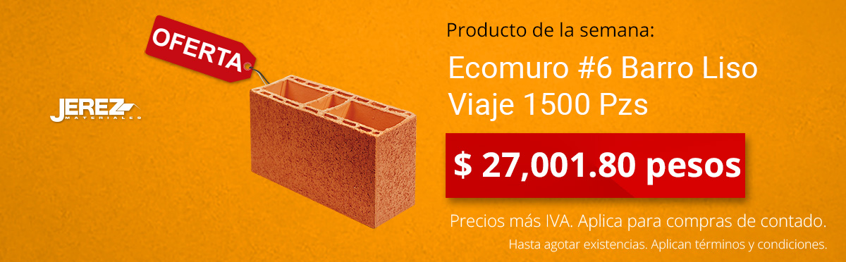Promocion de la semana Ecomuro Jerez